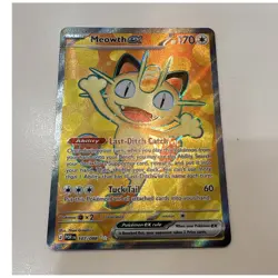 Pokemon TCG Meowth ex 107/088 Perfect Order!!! Fresh out the pack 🔥🔥 - Image 1