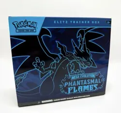 Pokemon TCG Mega Evolution Phantasmal Flames Elite Trainer Box - Factory Sealed - Image 1