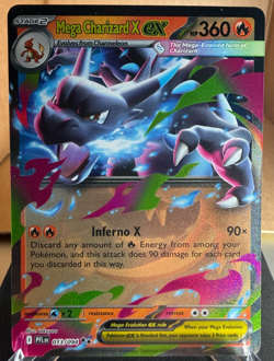 Pokemon TCG Mega Charizard X EX 013/094 Phantasmal Flames English NM - Image 1