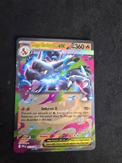 Pokemon Mega Charizard X eX 013/094 Phantasmal Flames Double Rare Near Mint NM - Image 1