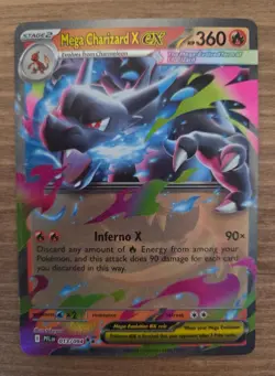 Pokemon Mega Charizard X ex Double Rare Holo 013/094 - Phantasmal Flames - NM - Image 1