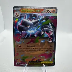 Mega Charizard X ex 013/094 Double Rare Phantasmal Flames - Pokemon NM-1 - Image 1