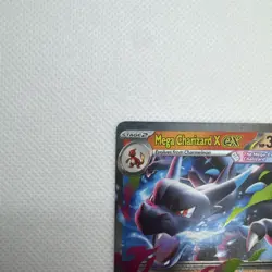Mega Charizard X ex 013/094 Double Rare Phantasmal Flames - Pokemon NM-1 - Image 2