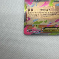 Mega Charizard X ex 013/094 Double Rare Phantasmal Flames - Pokemon NM-1 - Image 4