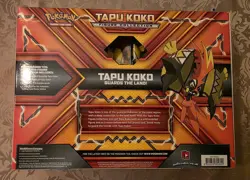 Pokemon Tapu Koko Figure Collection Brand New Sealed Box Set Holo - Image 2