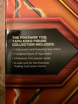 Pokemon Tapu Koko Figure Collection Brand New Sealed Box Set Holo - Image 3