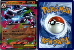 Mega Charizard X ex 013/094 Phantasmal Flames Pokemon TCG Holo Double Rare NM - Image 3