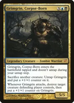 GRIMGRIN, CORPSE-BORN (ISD) Innistrad - MTG - LP - Image 1