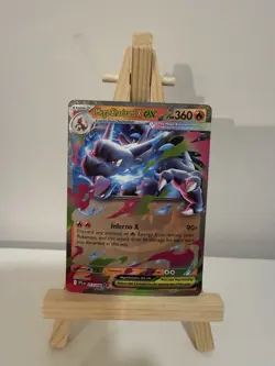 Mega Charizard X ex 013/094 Double Rare Phantasmal Flames - Pokemon Near Mint NM - Image 1