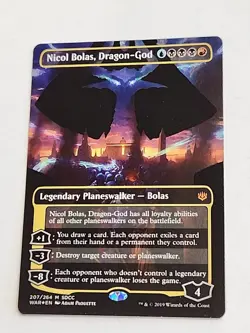 MTG Magic War Of The Spark San Diego Comic Con Nicol Bolas, Dragon-God 2019 - Image 1