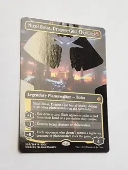 MTG Magic War Of The Spark San Diego Comic Con Nicol Bolas, Dragon-God 2019 - Image 2