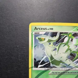 Pokemon Arceus AR2 2009 Holo Rare Platinum Arceus LP - Image 2