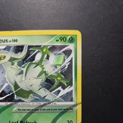 Pokemon Arceus AR2 2009 Holo Rare Platinum Arceus LP - Image 3