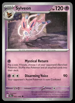 Sylveon Shrouded Fable 022/064 Uncommon Pokemon Near Mint - Image 1