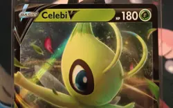 Pokemon TCG Celebi V Sword & Shield Base Set 001/202 Holo Ultra Rare - Image 4