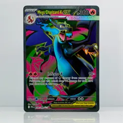 Mega Charizard X EX - 109/094 - Phantasmal Flames Full Art - Pokemon TCG - Image 3