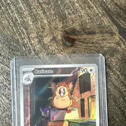 Pokemon TCG Raticate Full Illustration Holo Perfect Order 5/102 NM - Image 4