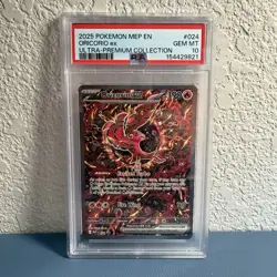 2025 POKEMON MEP PROMO ULTRA-PREMIUM COLLECTION #024 ORICORIO EX PSA 10 - Image 1