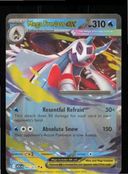 Mega Froslass ex 047/217 Double Rare Ascended Heroes Pokemon Near Mint - Image 1