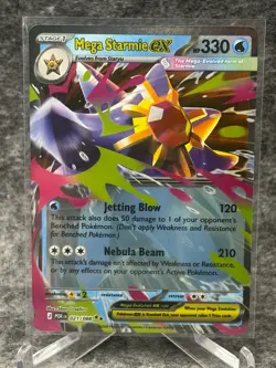 Pokemon - Mega Starmie ex 021/088 Double Rare Perfect Order NM - Image 1
