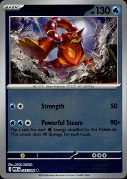 Volcanion 025/088 Uncommon Perfect Order Pokemon Near Mint - Image 1