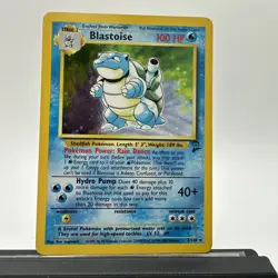 1999-2000 Pokemon Base Set 2 2/130 Blastoise Holo Unlimited Rare Near Mint WOTC - Image 1