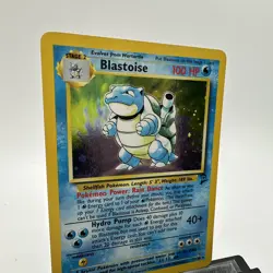 1999-2000 Pokemon Base Set 2 2/130 Blastoise Holo Unlimited Rare Near Mint WOTC - Image 2