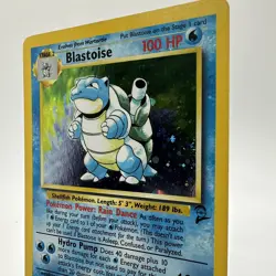 1999-2000 Pokemon Base Set 2 2/130 Blastoise Holo Unlimited Rare Near Mint WOTC - Image 3