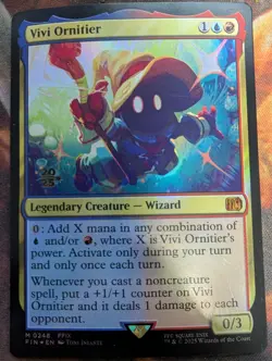 MTG Vivi Ornitier Foil PROMO NM - Image 2