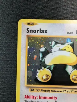 [LP+] ✨ Pokemon TCG Snorlax XY179 Black Star Promo Holo - Image 5