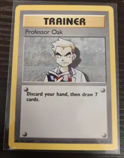 1999 Pokemon Professor Oak #88/102 Set LP/MP - Image 1
