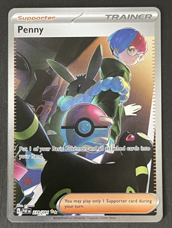 Pokemon TCG Paldean Fates Penny 239/091 Special Illustration Rare - Image 1