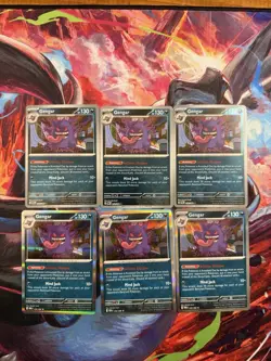 Gengar 050 Perfect Order Holo And Reverse Holo Lot 6 Pokemon TCG - Image 1