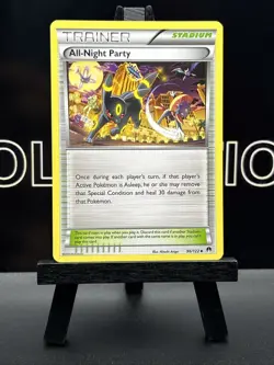 All-Night Party 96/122 BREAKPoint Regular Uncommon Pokemon TCG - Image 2