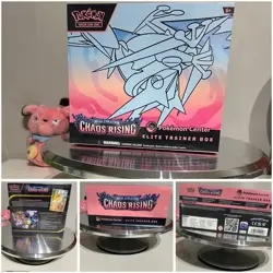 Pokemon Center Chaos Rising Elite Trainer Box ETB Brand New & Sealed - Image 1