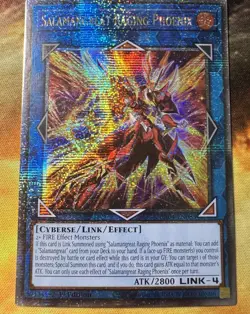 Salamangreat Raging Phoenix Quarter Century Secret Rare - RA04-EN083 NM - Yugioh - Image 2