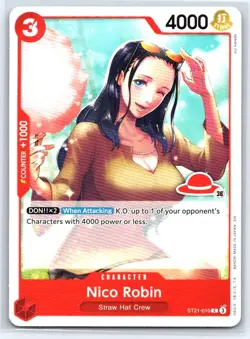 Nico Robin #ST21-010 Learn Together Deck Set Common - Image 1