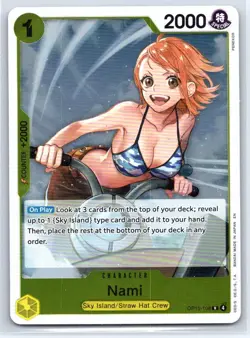 Nami #OP15-108 Adventure on Kami's Island Rare Foil - Image 1