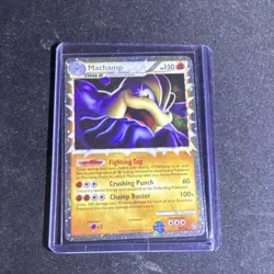 Pokemon Machamp Holo Rare Card 95/102 2010 Stage 2 150 HP Crushing Punch - Image 1