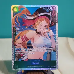 Bandai Nami OP14-031 One Piece Super Rare Holo Blocker 2000 Power Card - Image 1