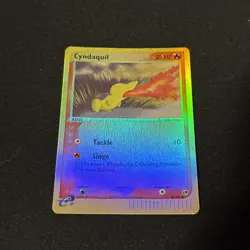 Pokemon Cyndaquil EX Sandstorm Reverse Holo Card 59/100 - Image 1