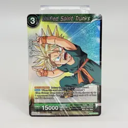 Dragon Ball Super Masters Card EX01-06 Unified Spirit Trunks Foil NM - Image 1