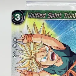 Dragon Ball Super Masters Card EX01-06 Unified Spirit Trunks Foil NM - Image 2