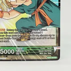 Dragon Ball Super Masters Card EX01-06 Unified Spirit Trunks Foil NM - Image 4
