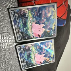 Clefairy Lost Origin Pokemon TCG Basic Holo Cards Lot 2x English 062/196 - Image 1