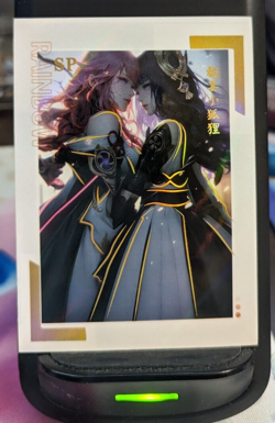 Raiden x Yae Miko Genshin Impact CHUNSHANMENG Card Goddess Story Waifu - Image 1