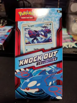 Kyogre Knock Out Collection, Sealed, Pokemon TCG, 2 Packs, Promo Card, Sticker! - Image 1