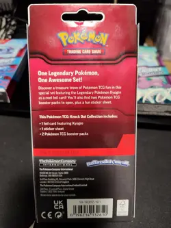 Kyogre Knock Out Collection, Sealed, Pokemon TCG, 2 Packs, Promo Card, Sticker! - Image 2
