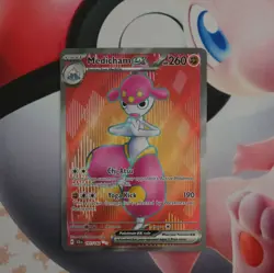 Pokemon TCG - Medicham ex 161/142 - Stellar Crown - Holo Ultra Rare Card - Image 3