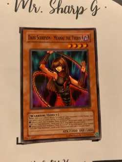 DARK SCORPION - MEANAE THE THORN - DCR-061 ENGLISH Yu-Gi-OH! CARD COMMON KONAMI - Image 4